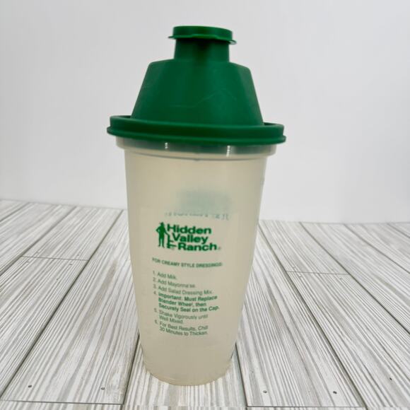 VTG Hidden Valley Ranch salad dressing shaker blender mixer wheel 16 oz bottle - Picture 3 of 8